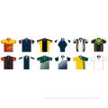 Man Polo Shirt Coolmax Fabric Italy Ink Sublimated Sportswear With Logos
